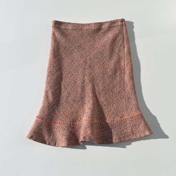 None Pink Tweed Skirt - Picture 2 of 7